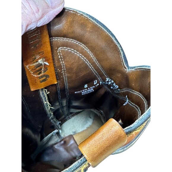 Vintage men's Durango boots with square toes and patina Size 8D - Picture 10 of 10